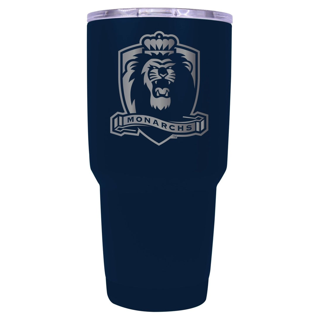 Old Dominion Monarchs 24 oz Laser Engraved Stainless Steel Insulated Tumbler - Choose Your Color. Image 1