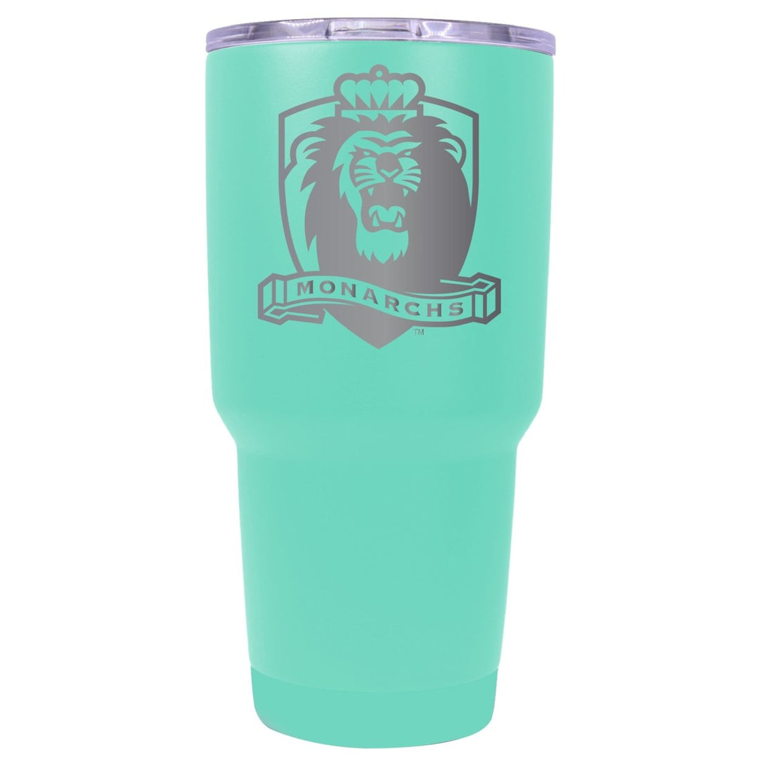 Old Dominion Monarchs 24 oz Laser Engraved Stainless Steel Insulated Tumbler - Choose Your Color. Image 3