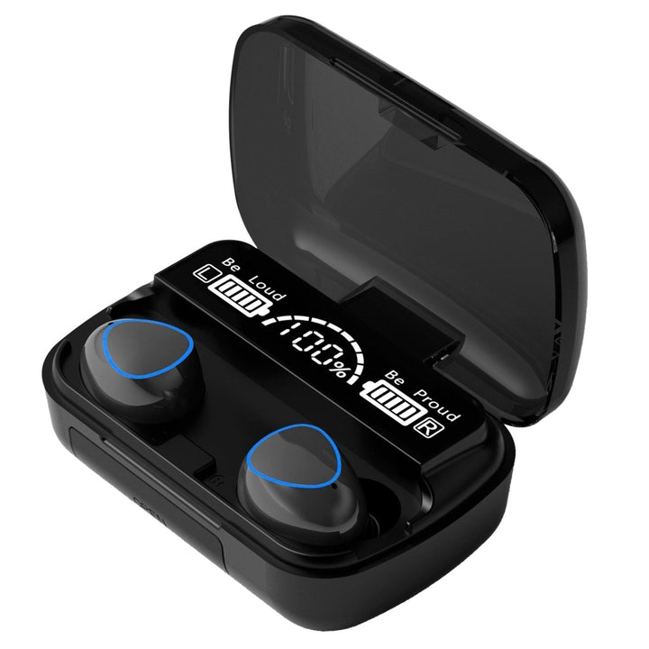 5.1 TWS Wireless Earbuds Touch Control Headphone in-Ear Earphone Headset with Charging Case IPX7 Waterproof Power Bank Image 1