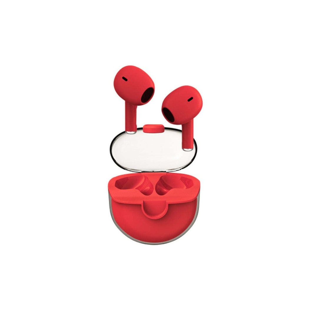 Clear Top Bluetooth Earphone With Charger Image 3