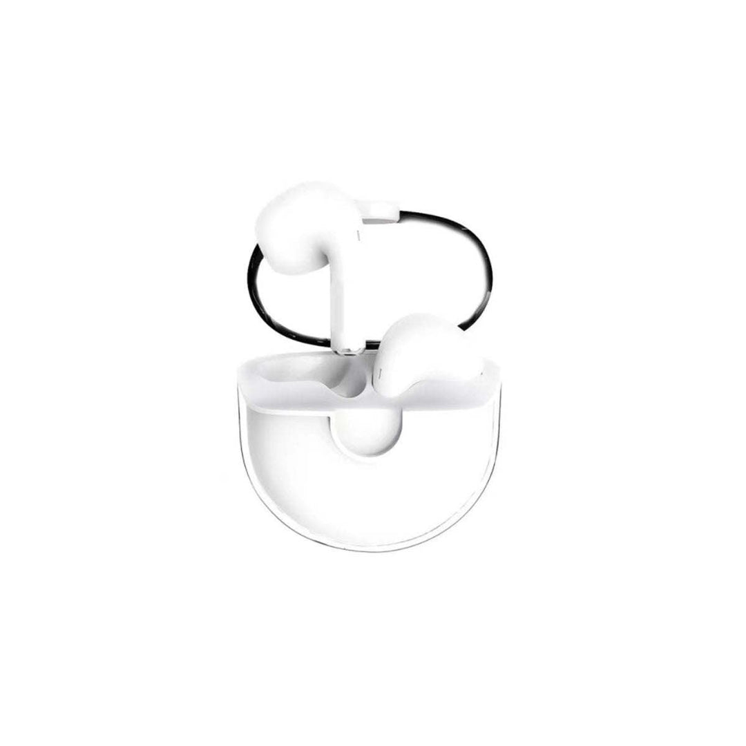 Clear Top Bluetooth Earphone With Charger Image 4