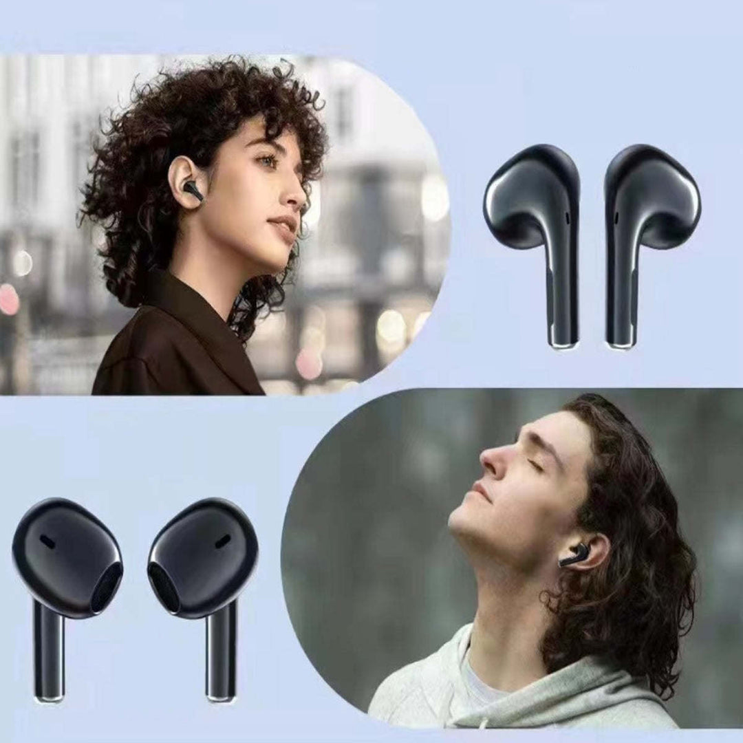 Clear Top Bluetooth Earphone With Charger Image 9