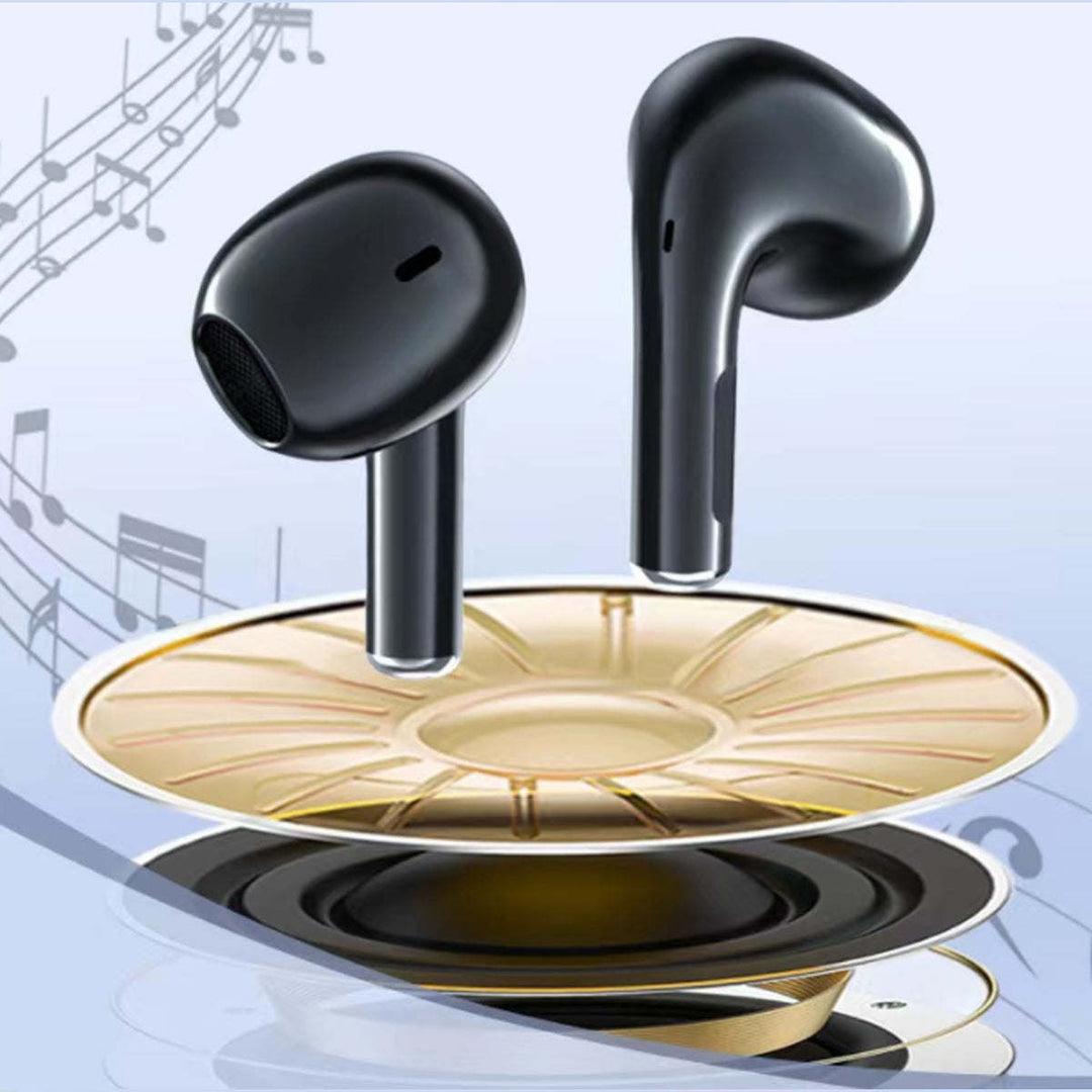 Clear Top Bluetooth Earphone With Charger Image 10