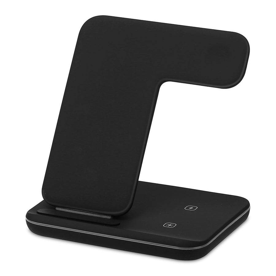 Wireless Charger 3 in 1 Charger Stand 15W Fast Charging Station Dock for iWatch Series 5 4 3 2 1 Image 1