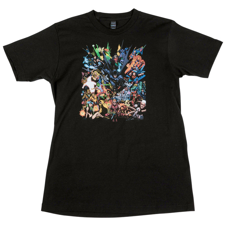 DC Heroes And Justice League All Here T-Shirt Image 2