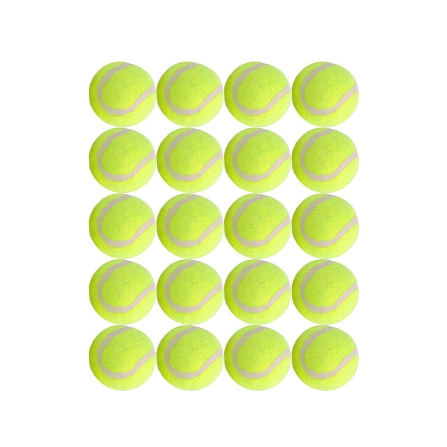 Dog Tennis Balls 20 Pack Pet Tennis Ball for Small Dogs Premium Fetch Toy Non-Toxic Non-Abrasive Material Image 1