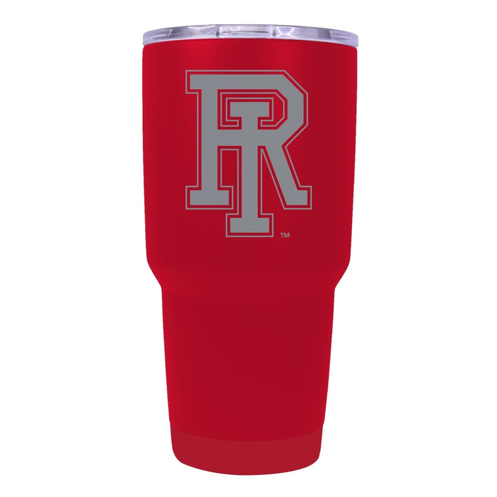 Rhode Island University 24 oz Laser Engraved Stainless Steel Insulated Tumbler - Choose Your Color. Image 3