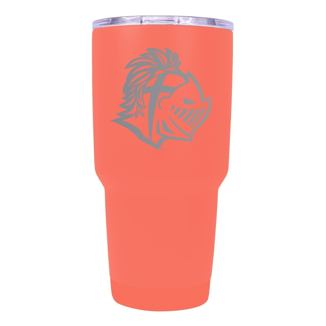 Southern Wesleyan University 24 oz Laser Engraved Stainless Steel Insulated Tumbler - Choose Your Color. Image 1