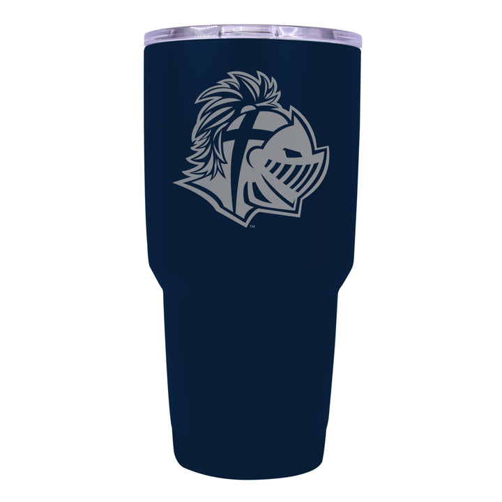 Southern Wesleyan University 24 oz Laser Engraved Stainless Steel Insulated Tumbler - Choose Your Color. Image 2