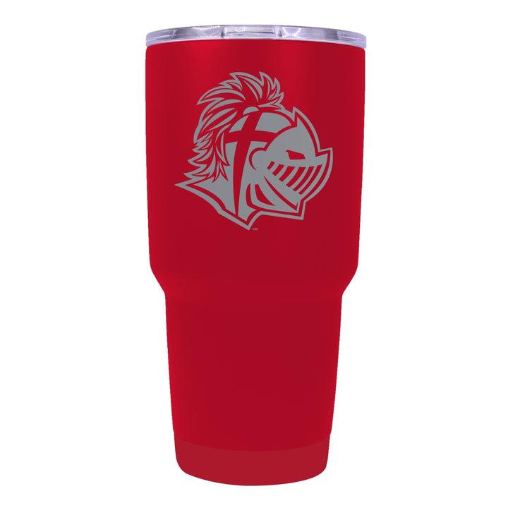 Southern Wesleyan University 24 oz Laser Engraved Stainless Steel Insulated Tumbler - Choose Your Color. Image 3