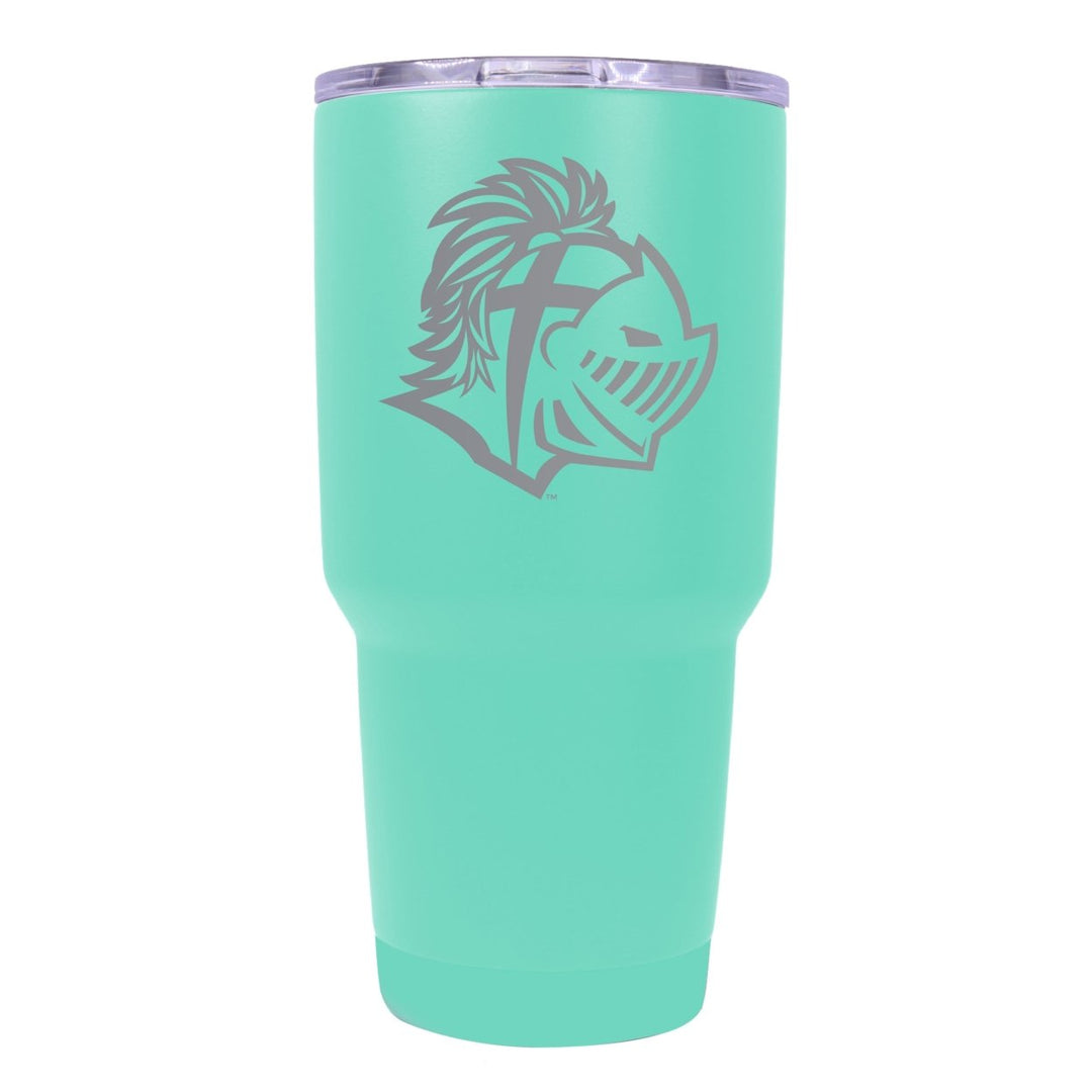Southern Wesleyan University 24 oz Laser Engraved Stainless Steel Insulated Tumbler - Choose Your Color. Image 4