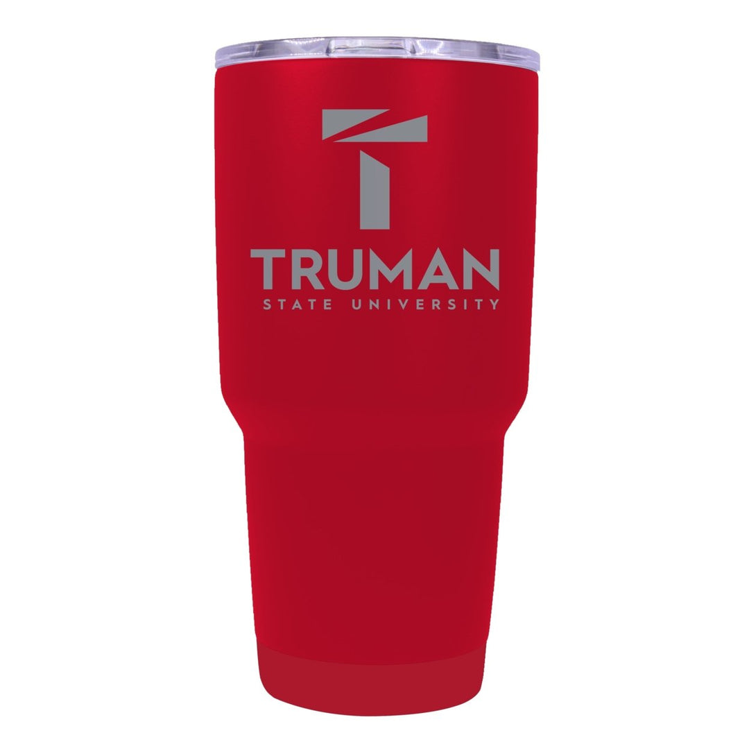 Truman State University Premium Laser Engraved Tumbler - 24oz Stainless Steel Insulated Mug Choose Your Color. Image 1