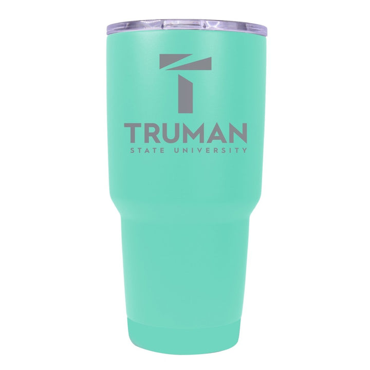 Truman State University Premium Laser Engraved Tumbler - 24oz Stainless Steel Insulated Mug Choose Your Color. Image 4