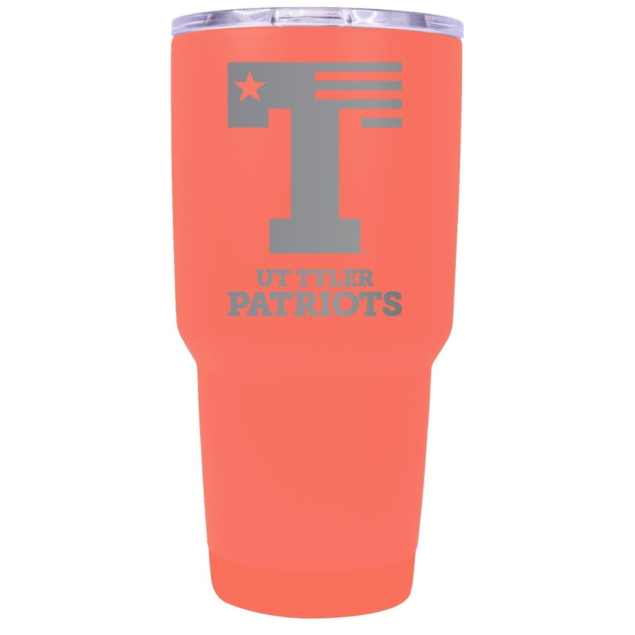 The University of Texas at Tyler 24 oz Laser Engraved Stainless Steel Insulated Tumbler - Choose Your Color. Image 1