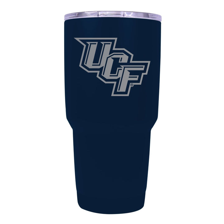 University of Central Florida Knights 24 oz Laser Engraved Stainless Steel Insulated Tumbler - Choose Your Color. Image 1