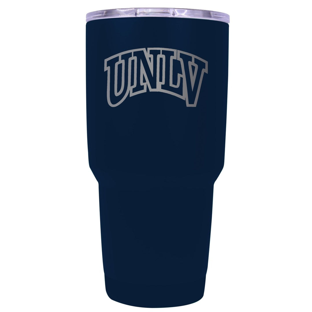 UNLV Rebels Premium Laser Engraved Tumbler - 24oz Stainless Steel Insulated Mug Choose Your Color. Image 3