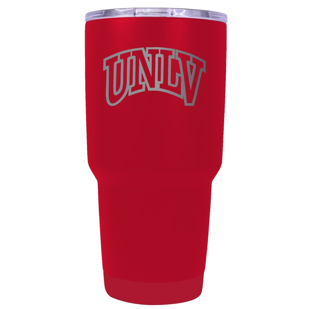 UNLV Rebels Premium Laser Engraved Tumbler - 24oz Stainless Steel Insulated Mug Choose Your Color. Image 4