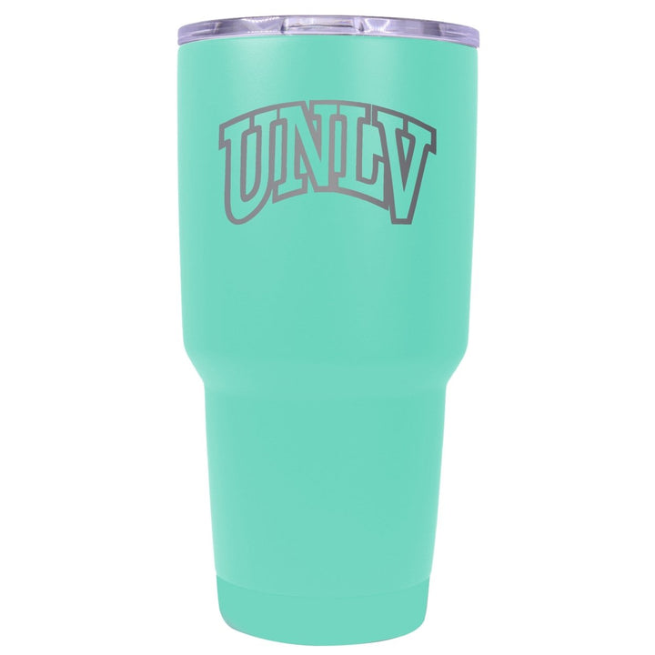 UNLV Rebels Premium Laser Engraved Tumbler - 24oz Stainless Steel Insulated Mug Choose Your Color. Image 2