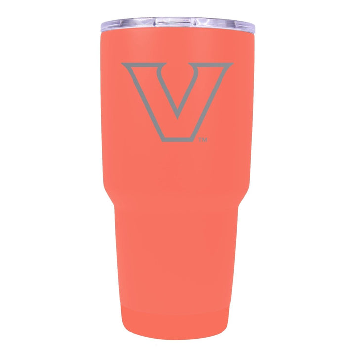 Vanderbilt University Premium Laser Engraved Tumbler - 24oz Stainless Steel Insulated Mug Choose Your Color. Image 1