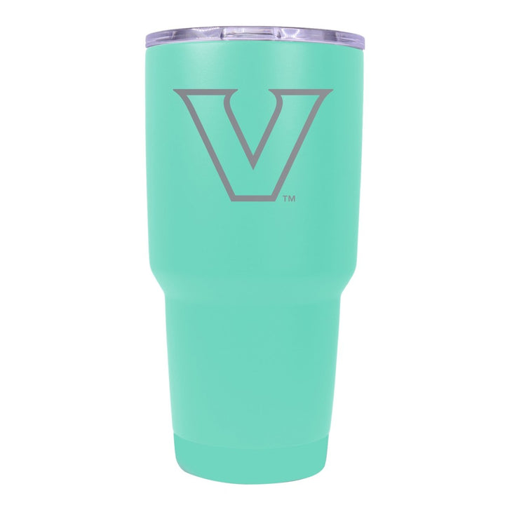 Vanderbilt University Premium Laser Engraved Tumbler - 24oz Stainless Steel Insulated Mug Choose Your Color. Image 1