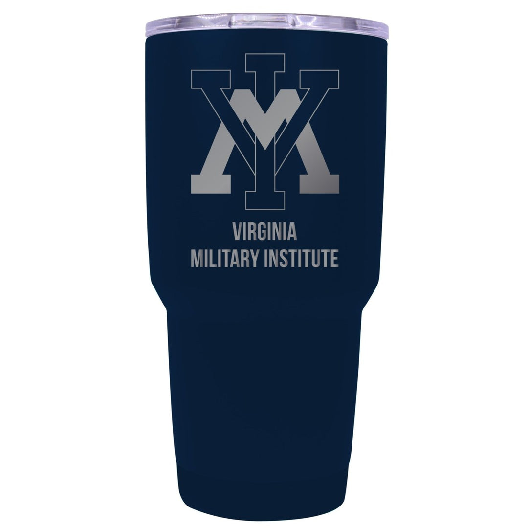 VMI Keydets Premium Laser Engraved Tumbler - 24oz Stainless Steel Insulated Mug Choose Your Color. Image 1