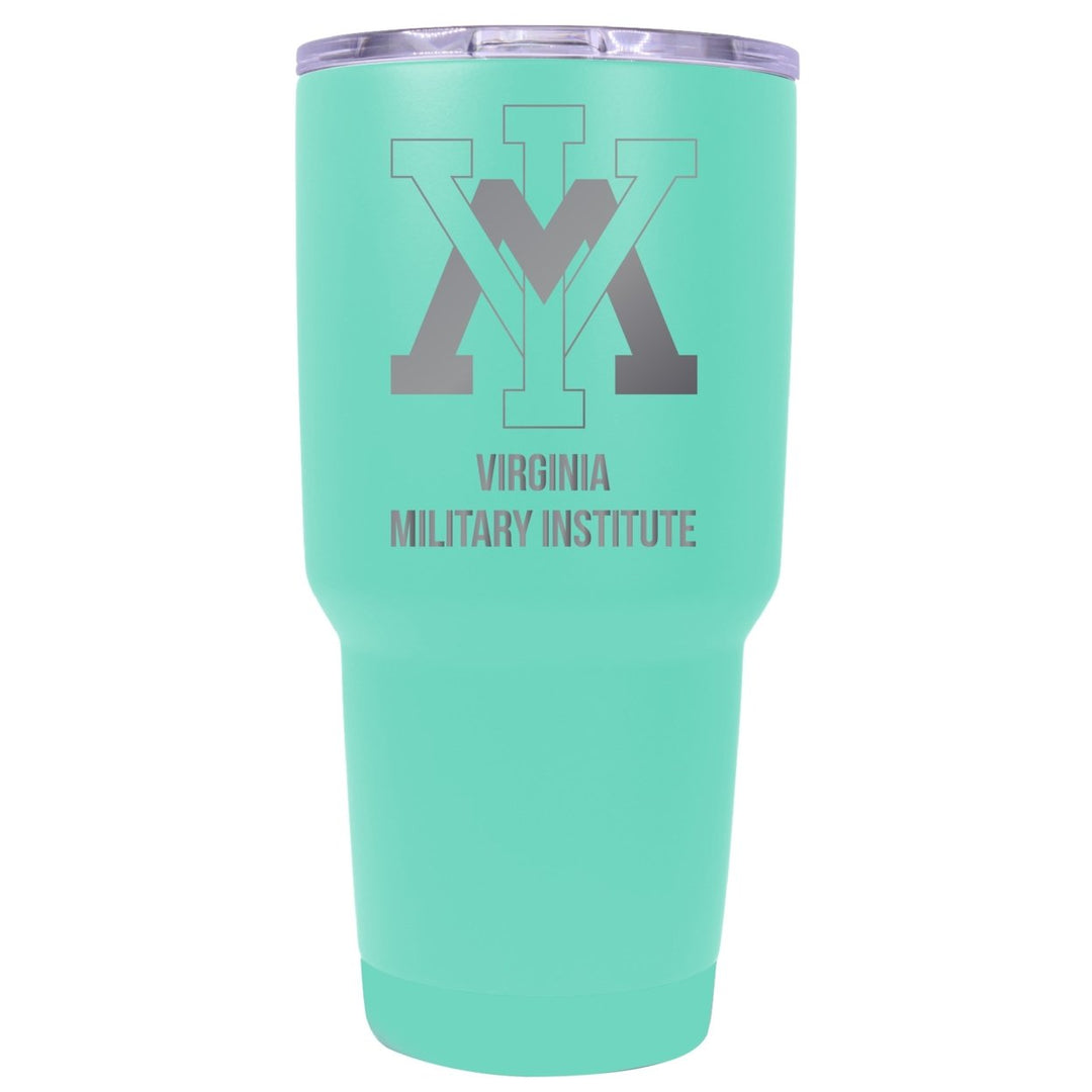 VMI Keydets Premium Laser Engraved Tumbler - 24oz Stainless Steel Insulated Mug Choose Your Color. Image 4