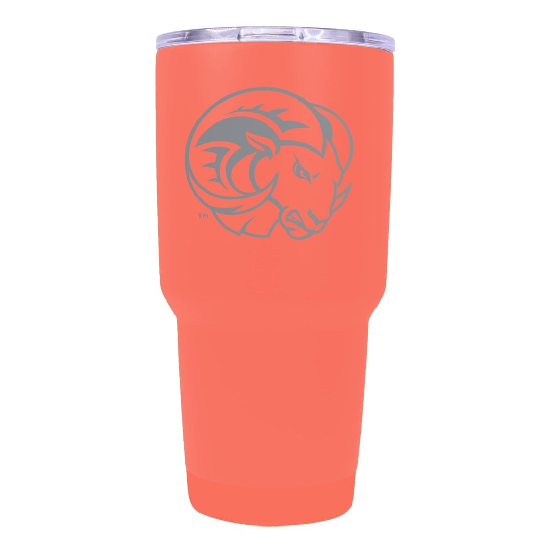 Winston-Salem State Premium Laser Engraved Tumbler - 24oz Stainless Steel Insulated Mug Choose Your Color. Image 1