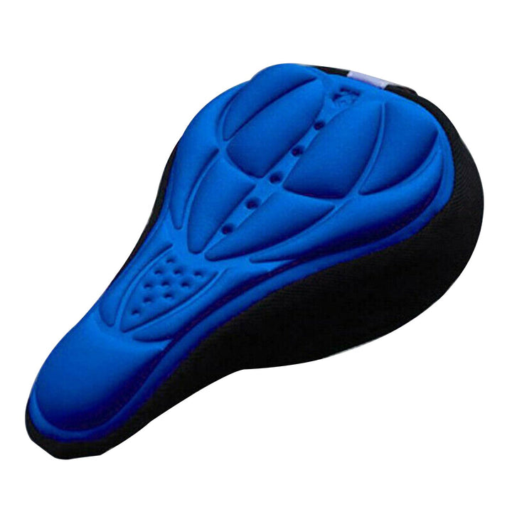 Bike Gel Saddle Seat Cover Thick Padded Ergonomic Universal Fit Comfortable Cushioned Image 1