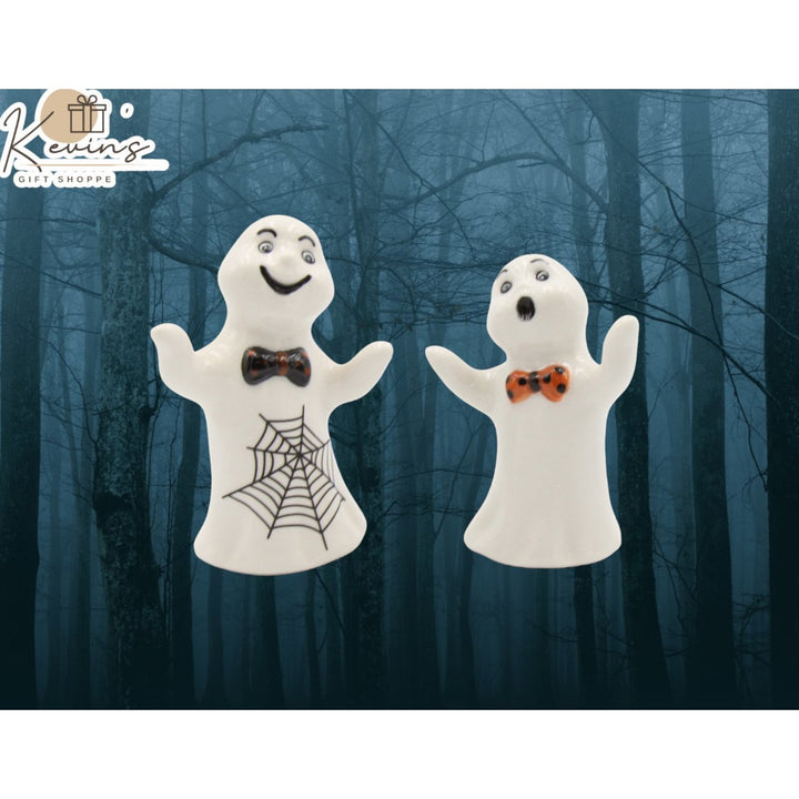 Casper the Ghost Ceramic Salt and Pepper Shakers Image 1