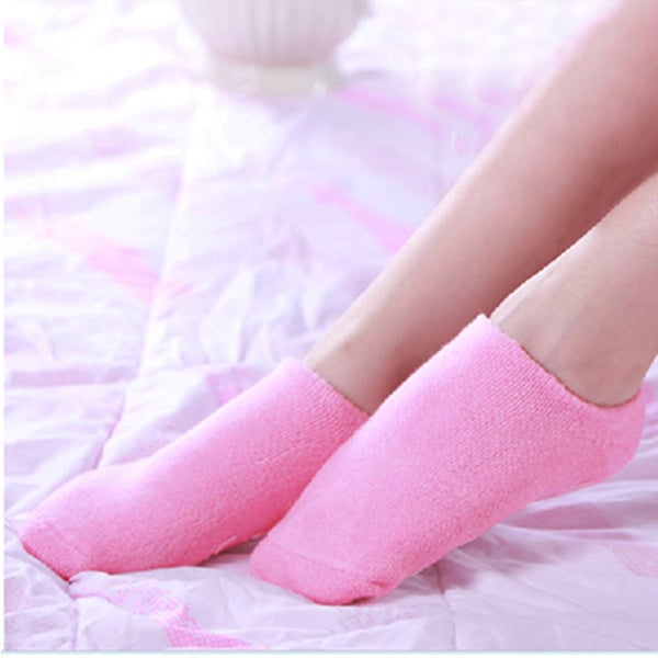 Moisturize Soften Repair Cracked Skin Gel Spa Collagen Gloves Socks Foot Care Tools Image 1