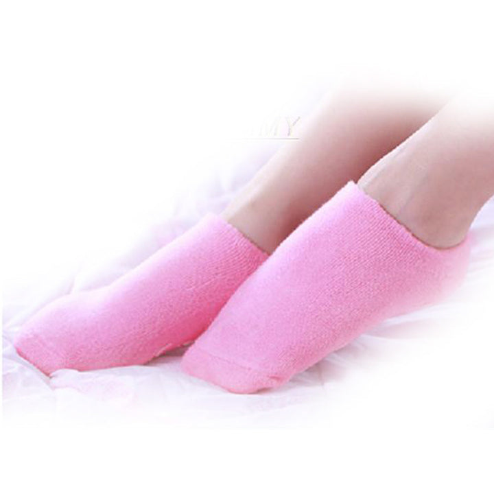 Moisturize Soften Repair Cracked Skin Gel Spa Collagen Gloves Socks Foot Care Tools Image 12