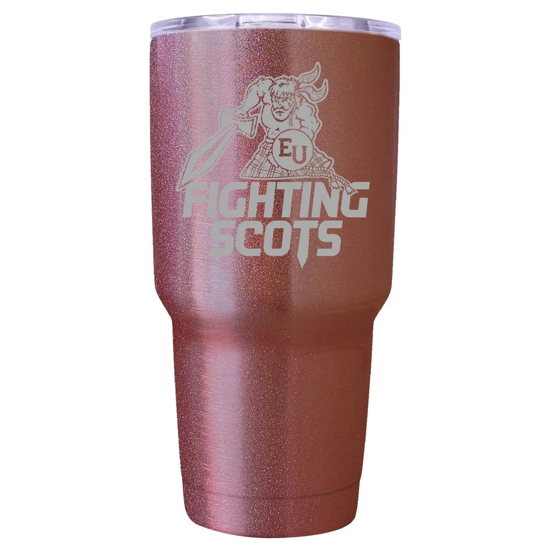 Edinboro University Premium Laser Engraved Tumbler - 24oz Stainless Steel Insulated Mug Rose Gold Image 1