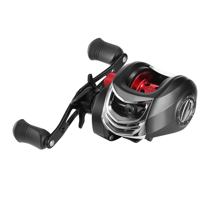 Baitcasting Fishing Reel 17.5lbs Max Drag Baitcasters 17+1 BB 7.1:1 Gear Ratio Baitcast Fish Reel High Speed Long Cast Image 3