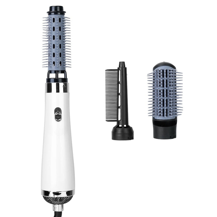 3 In 1 Hot Air Brush One-Step Hair Dryer Comb 3 Interchangeable Brush Combs Volumizer Hair Curler Straightener Image 10