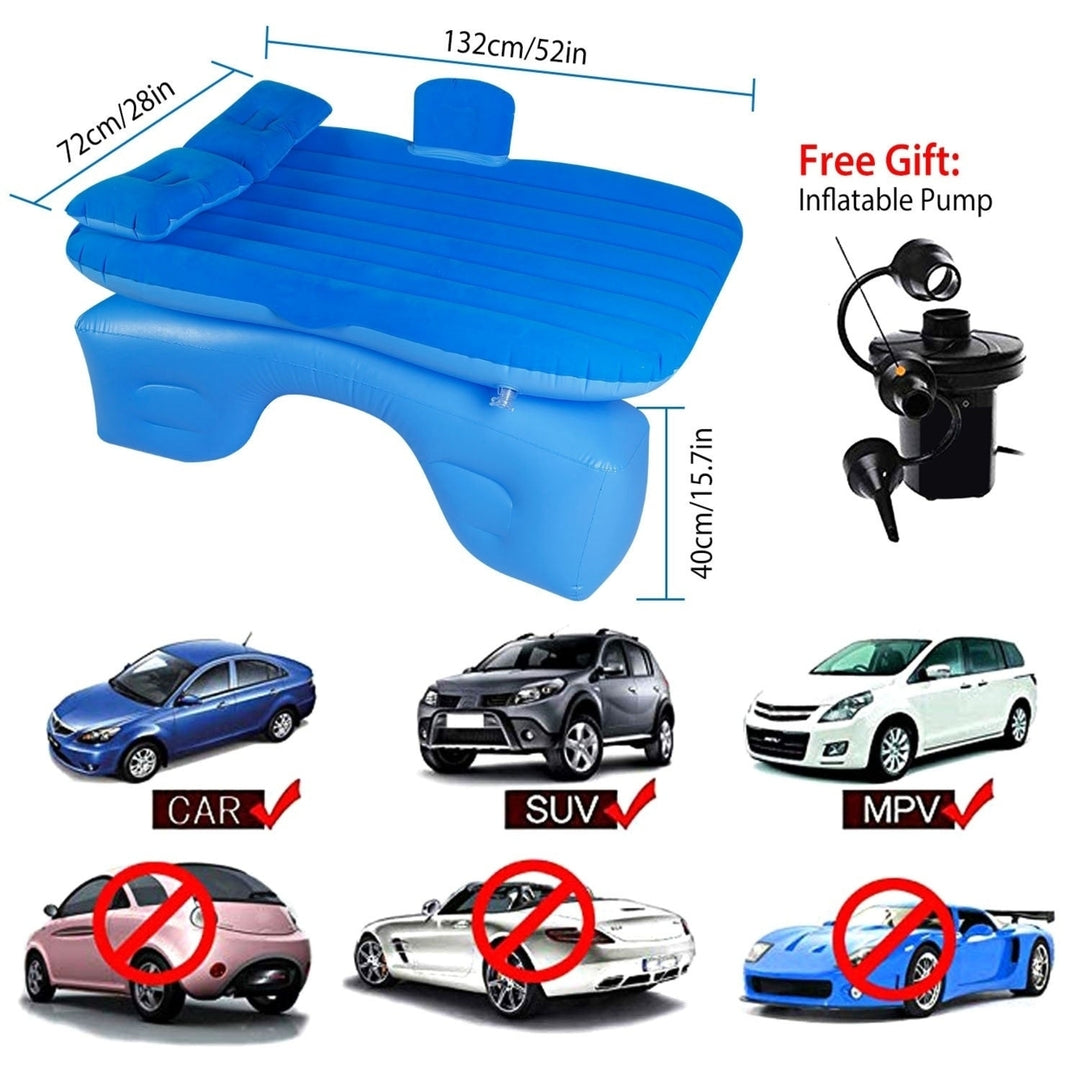 Car Air Mattress Bed Inflation Car Mattress Bed Portable Travel Camping Sleep Mat Car Inflation Bed For Trip Image 10