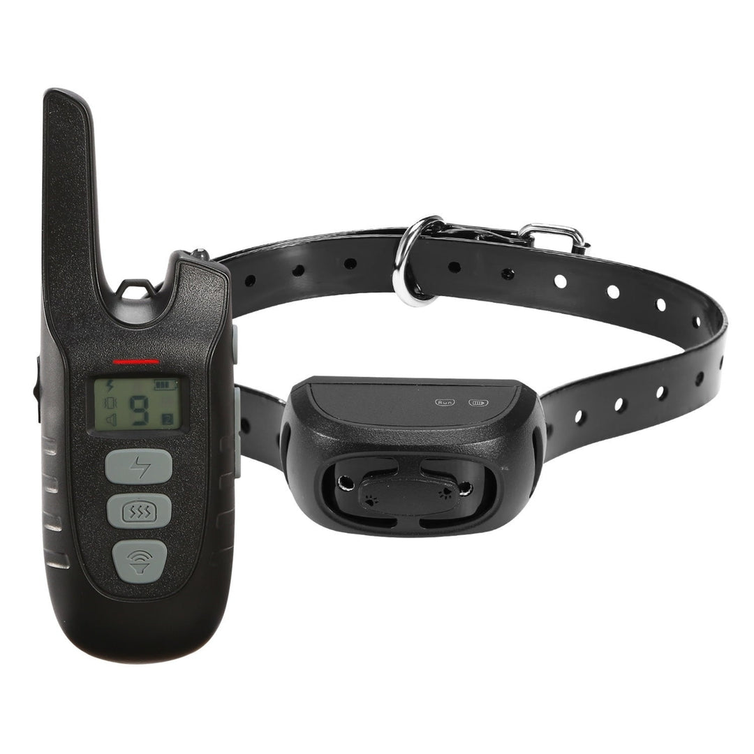 Dog Training Collar IP67 Waterproof Rechargeable Dog Shock Collar with 1640FT Remote Range Beep Vibration Shock 3 Image 1
