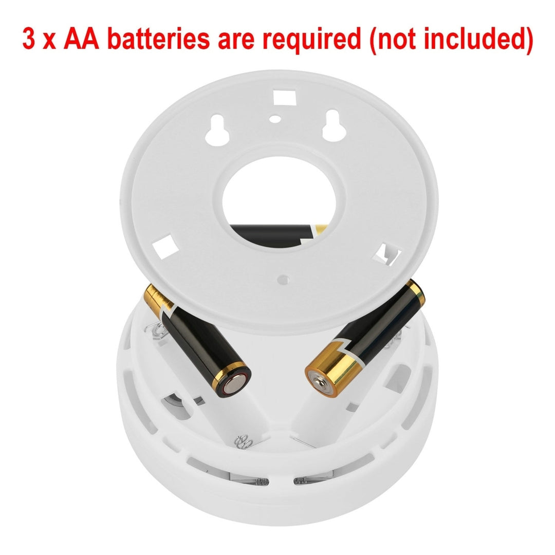 Battery Operated CO Carbon Monoxide Sensor Alarm Image 4