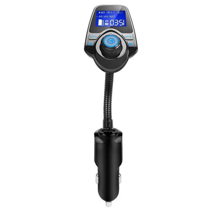 Car Wireless FM Transmitter Fast USB Charge Hands-free Call Car MP3 Player AUX Input Image 11