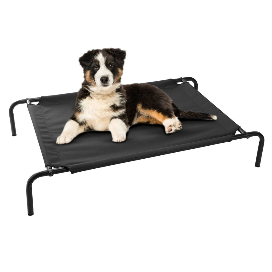 Elevated Pet Bed Dogs Cot Dogs Cats Cool Bed L Size Image 1