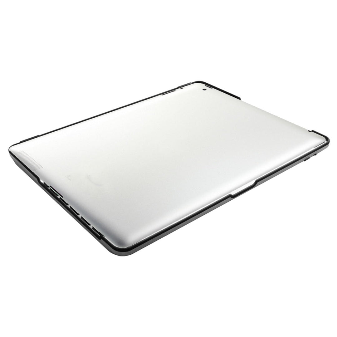 Silver and black aluminum alloy Wireless keyboard tablet cover Image 4