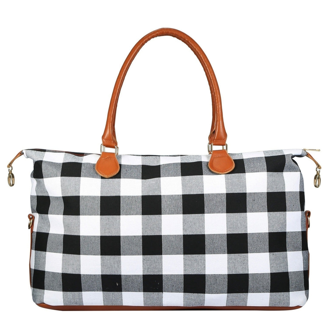 Women Duffle Bag Travel Luggage Bags Weekend Overnight Bag Tote Bags Shoulder Handle Bags Image 3