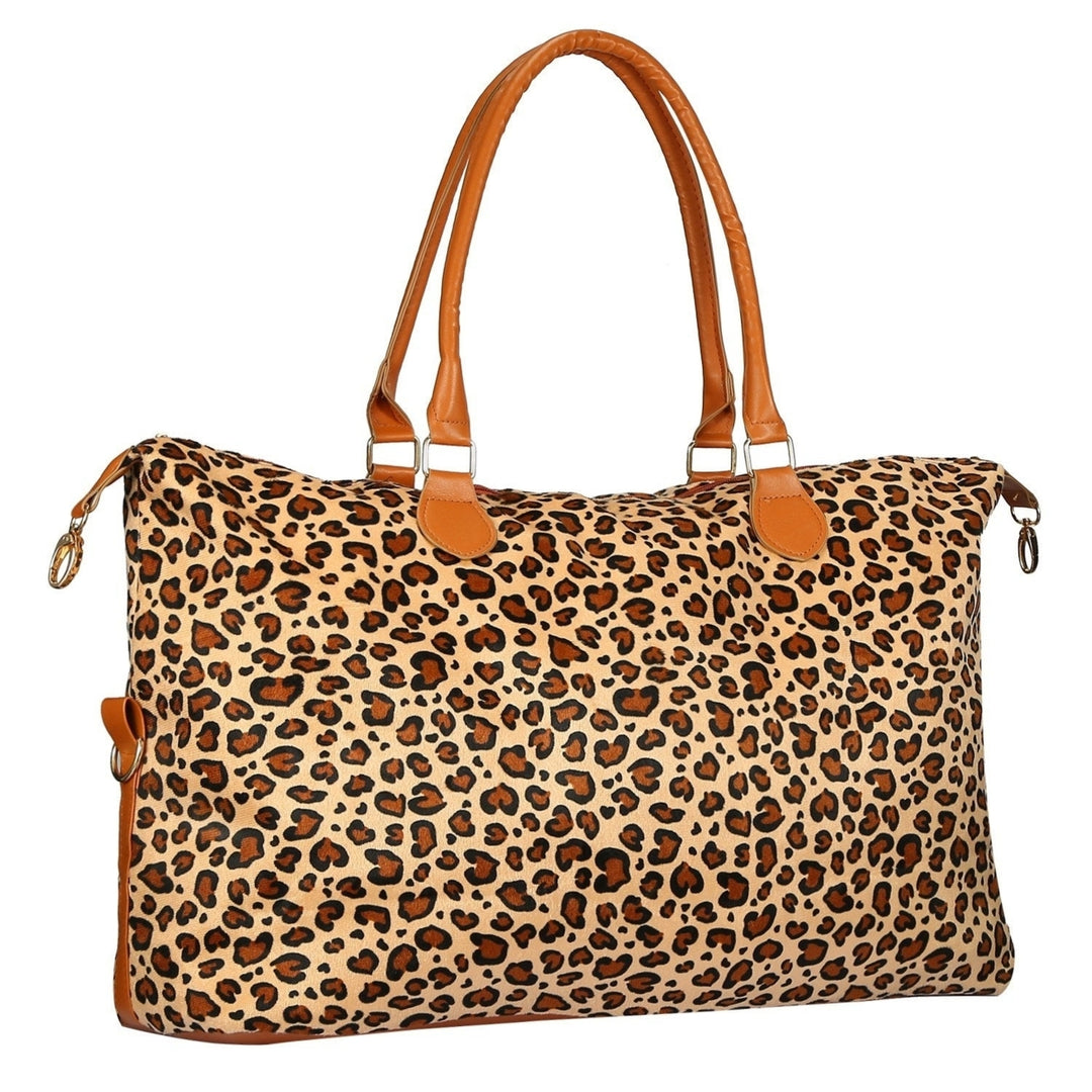 Women Duffle Bag Travel Luggage Bags Weekend Overnight Bag Tote Bags Shoulder Handle Bags Image 12