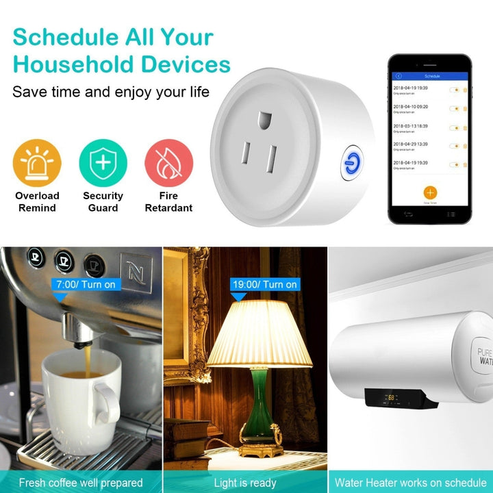 WiFi Smart Plug Outlet Wireless Smart Socket APP Remote Voice Control Timer Alexa Google US Image 7