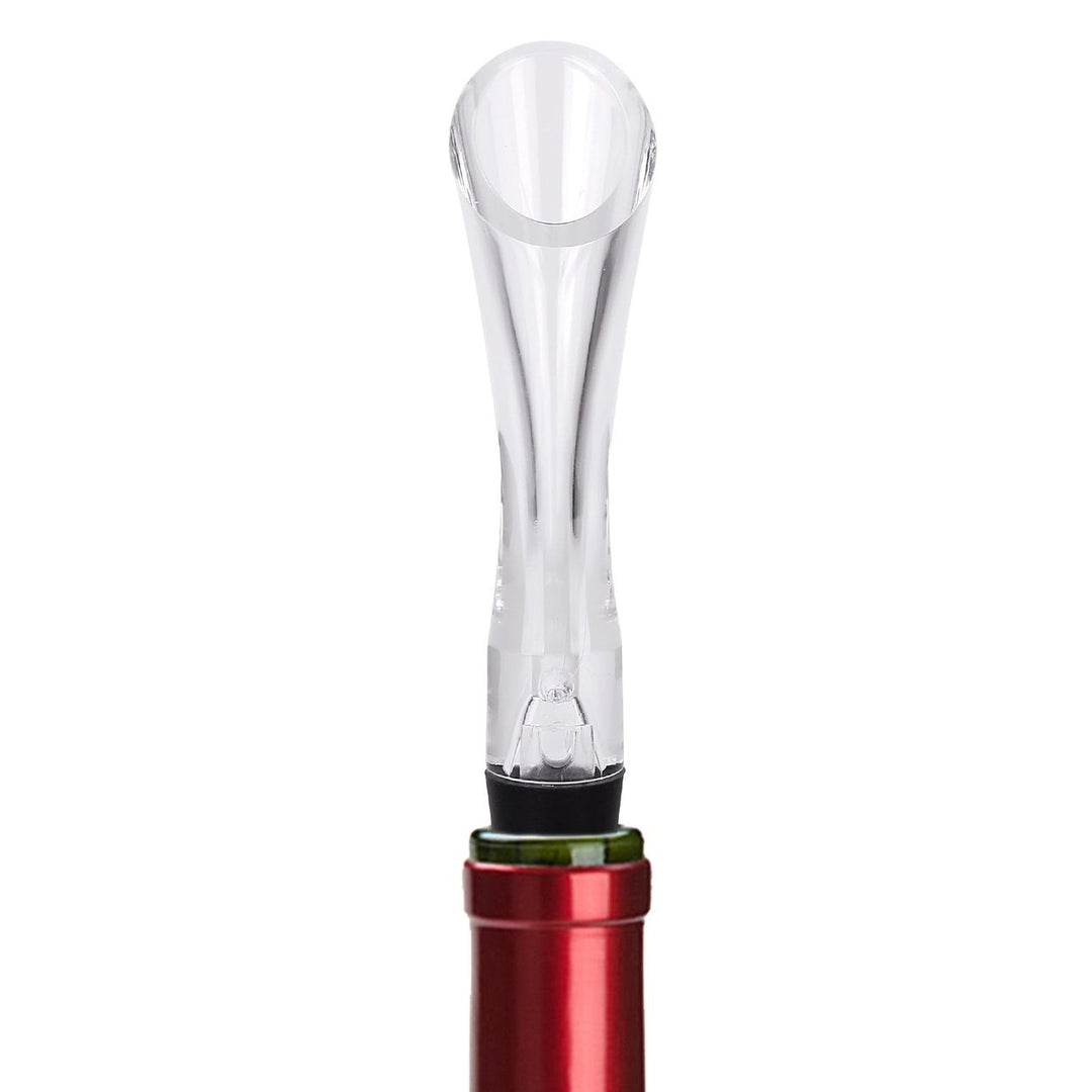 Wine Aerator Pourer Spout Decanter Spout Attachable In-Bottle Wine Drip Stopper Image 7