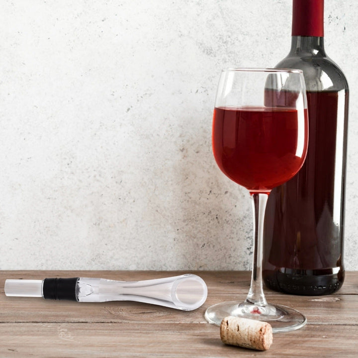 Wine Aerator Pourer Spout Decanter Spout Attachable In-Bottle Wine Drip Stopper Image 11