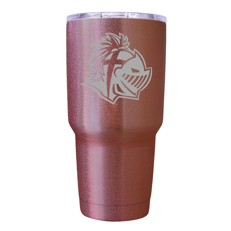 Southern Wesleyan University Premium Laser Engraved Tumbler - 24oz Stainless Steel Insulated Mug Rose Gold Image 1