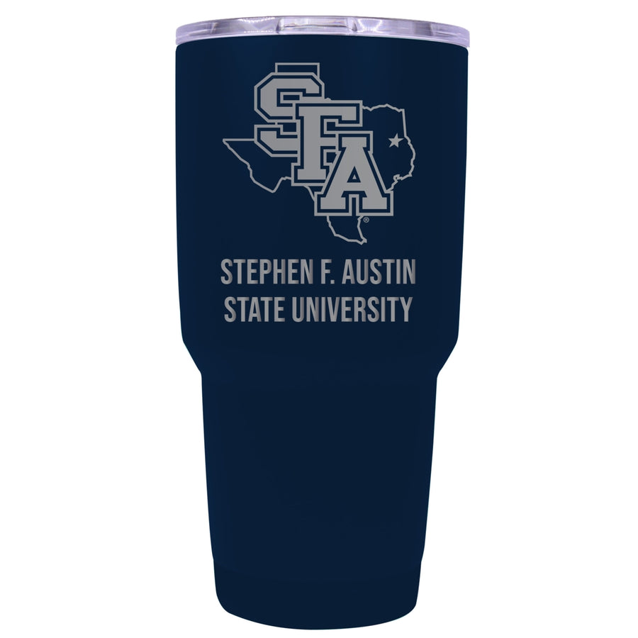 Stephen F. Austin State University Premium Laser Engraved Tumbler - 24oz Stainless Steel Insulated Mug Choose Your Color Image 1