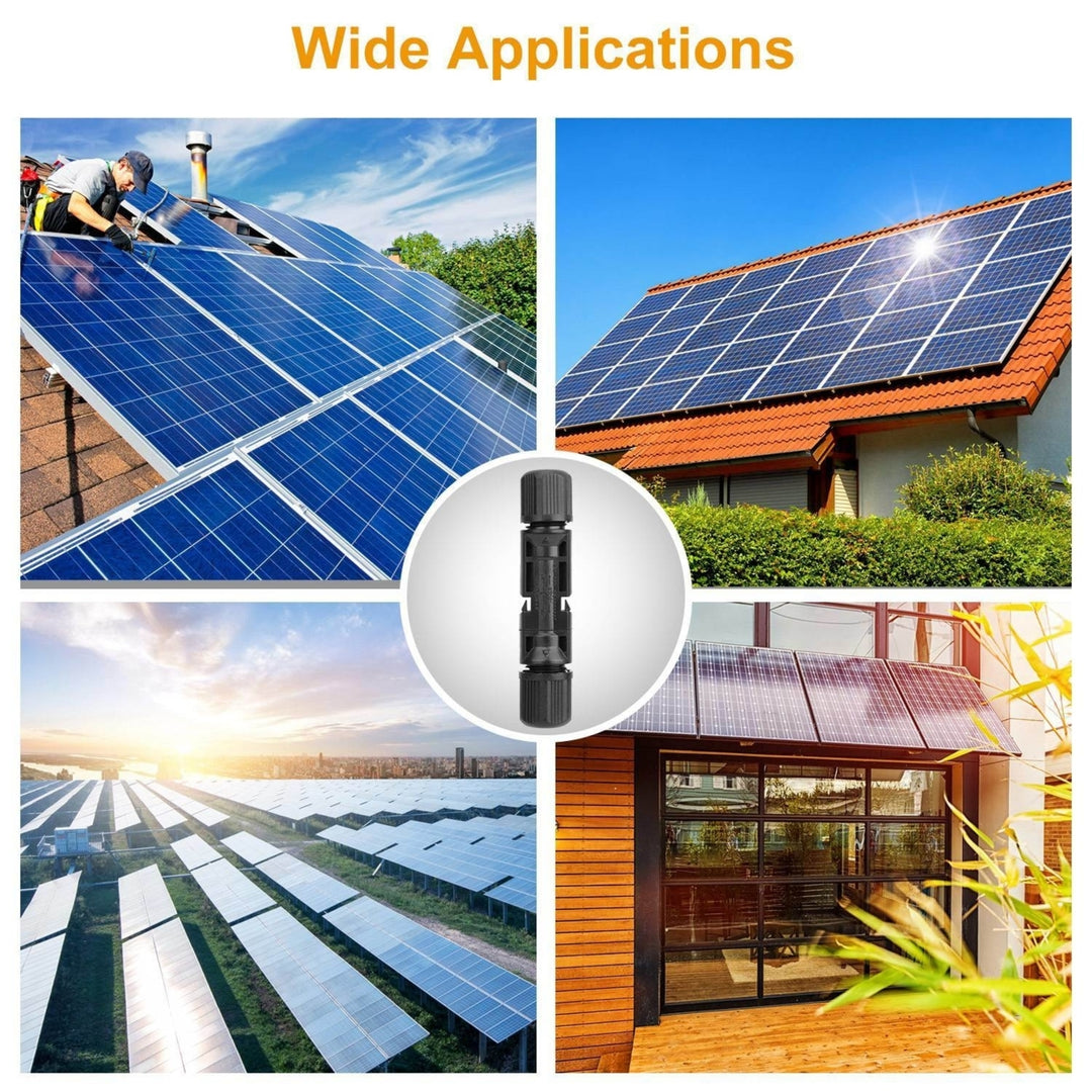 10 Pairs Solar Panel Connectors Solar Wire Adapter Male Female IP67 Waterproof Connector Image 6