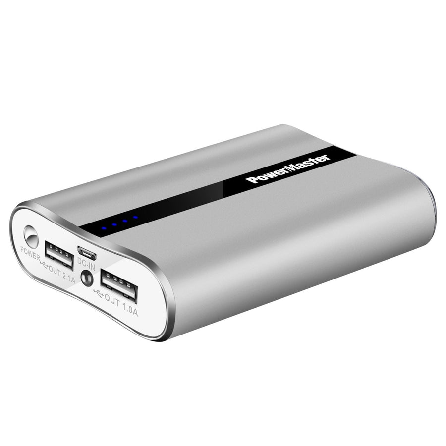 12000mAh Portable Charger with Dual USB Ports 3.1A Output Power Bank Ultra-Compact External Battery Pack Image 1
