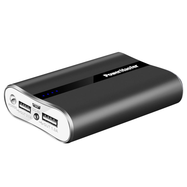 12000mAh Portable Charger with Dual USB Ports 3.1A Output Power Bank Ultra-Compact External Battery Pack Image 1